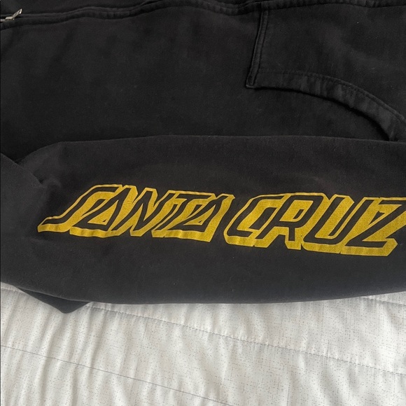 The original Santa Cruz California,women’s,Black Jacket with Gold Logo Size 2XL - Picture 13 of 17